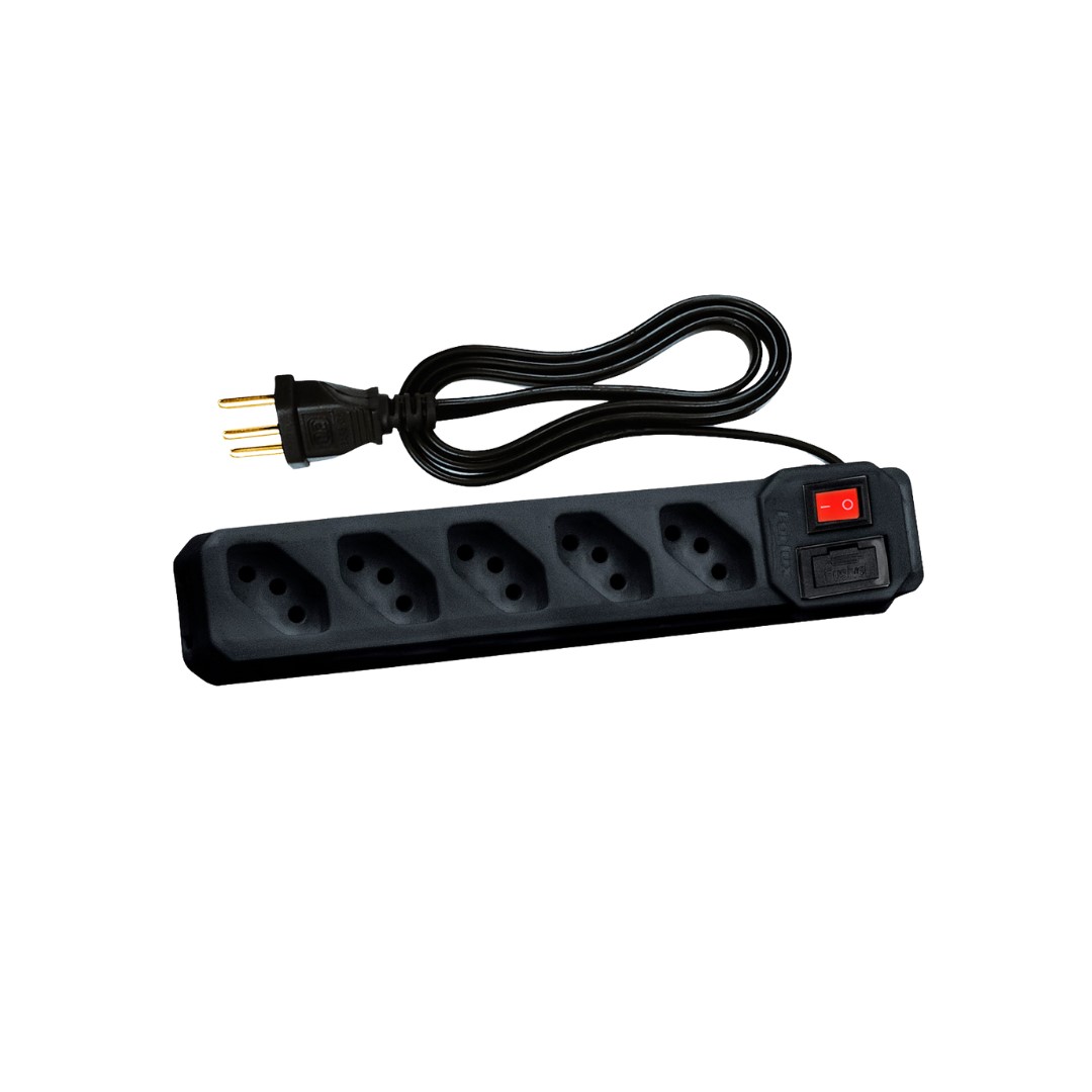 FILTRO 5 TOM 1,2M 2P+T 10A PT FORLUX