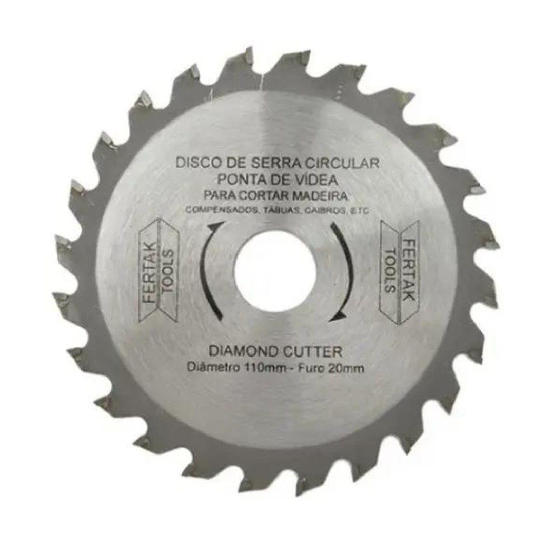 DISCO SERRA CIRCULAR  20X110 24D FERTAK