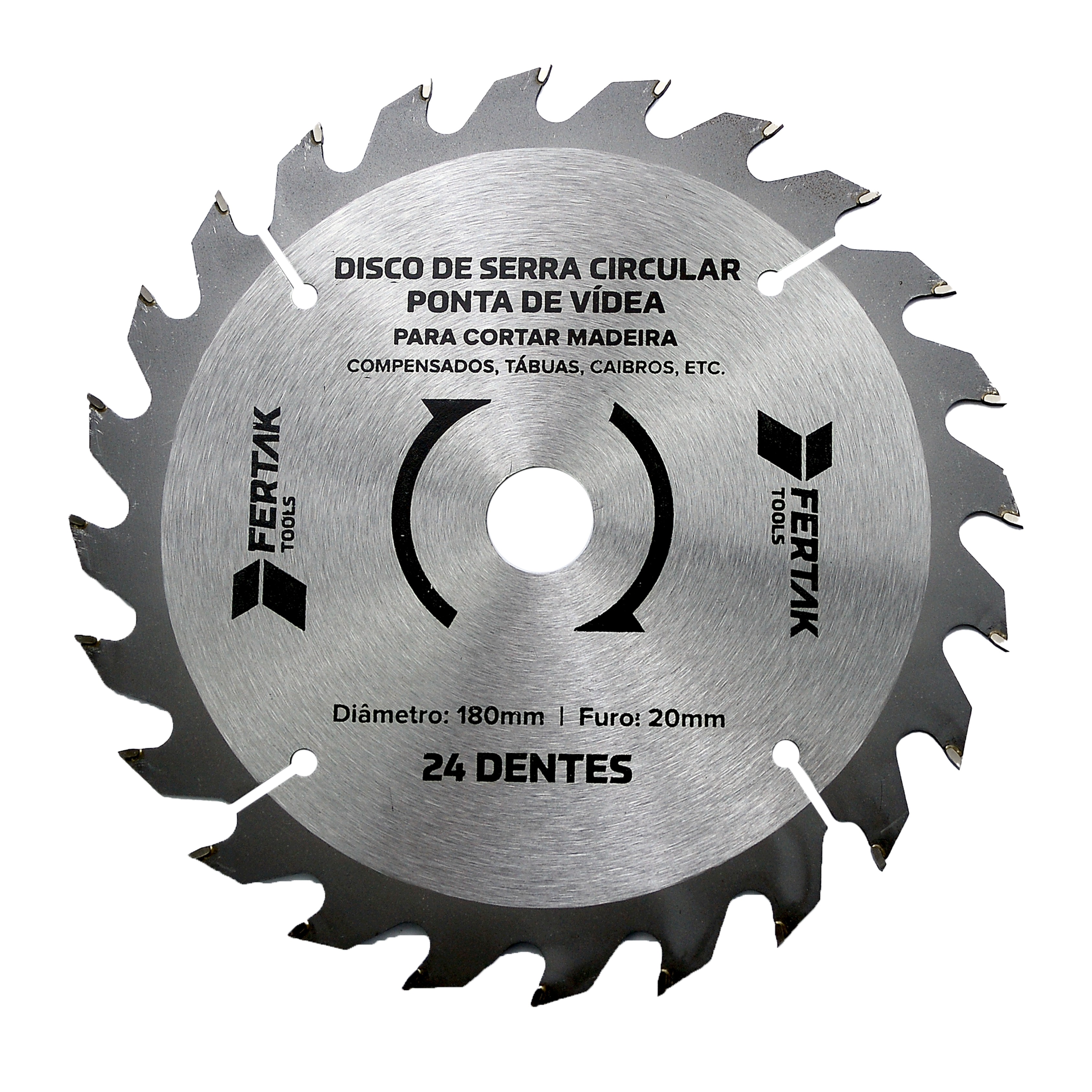 DISCO SERRA CIRCULAR 20X180 24D FERTAK