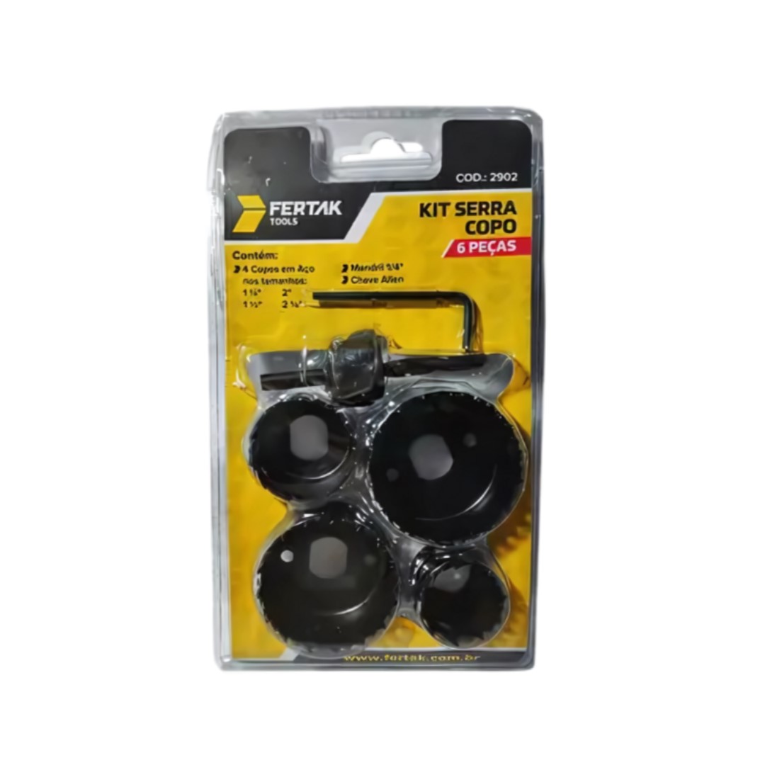 SERRA COPO KIT 6 PCS FERTAK
