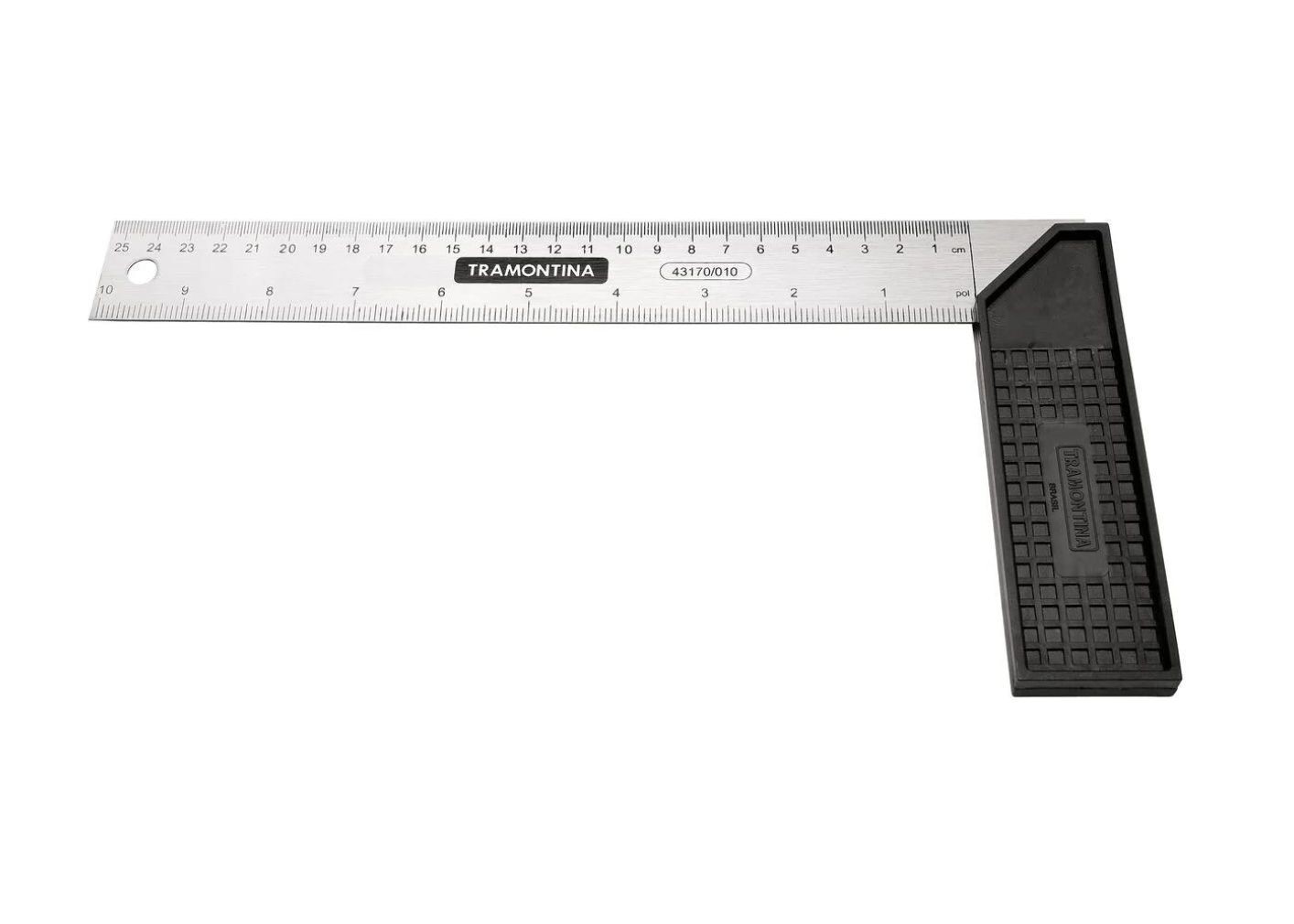 ESQUADRO PLASTICO 25CM TRAMONTINA