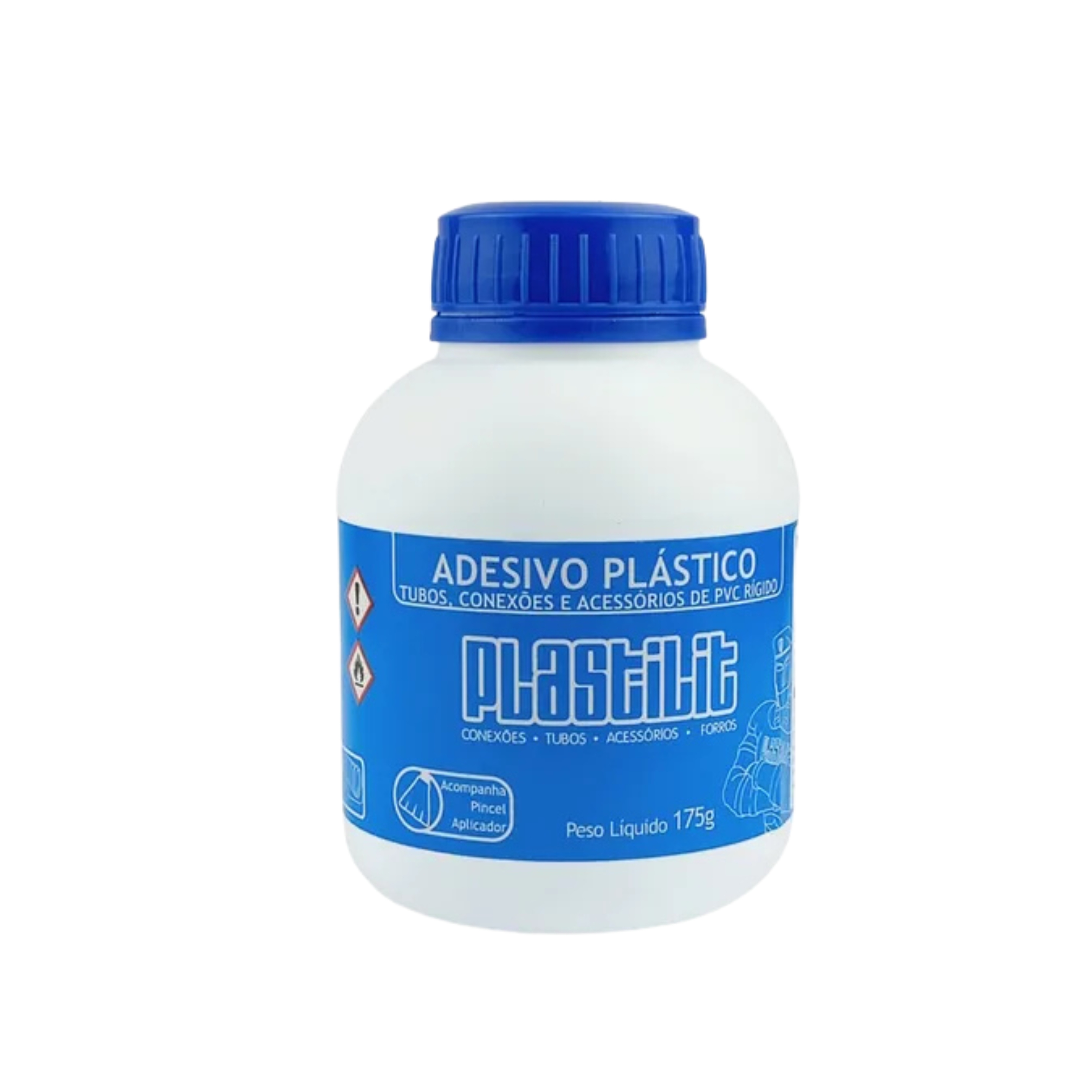 ADESIVO PVC C/PINCEL 175G PLASTILIT