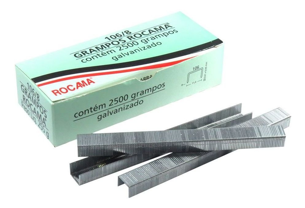 GRAMPO 106/8 GALVANIZADO  ROCAMA