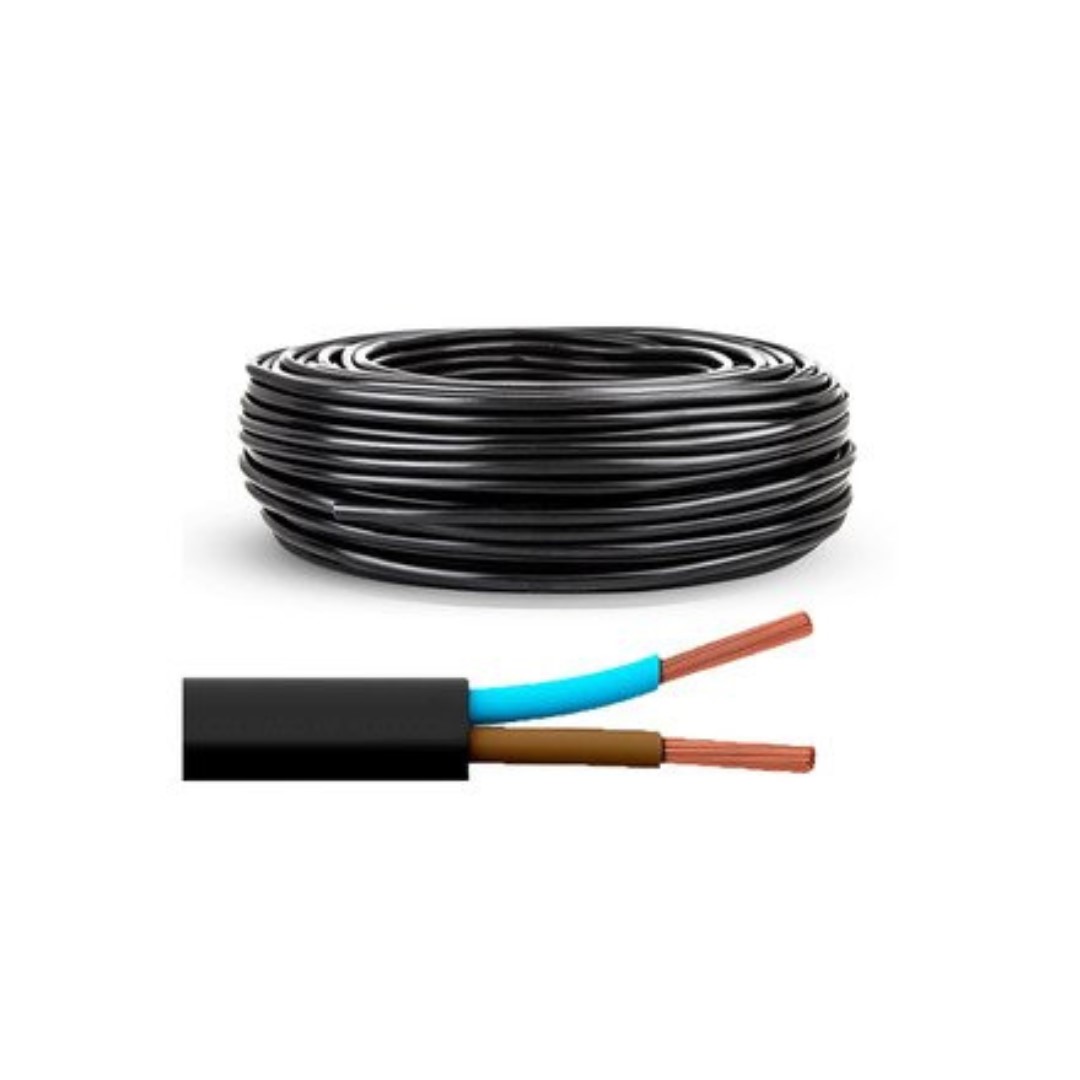 CABO PP 2X1,5MM PRETO 100M FLEXCABOS