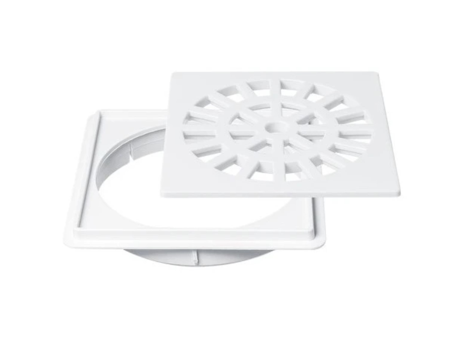 GRELHA C/PORTA GRE QUAD 100X100 HERC