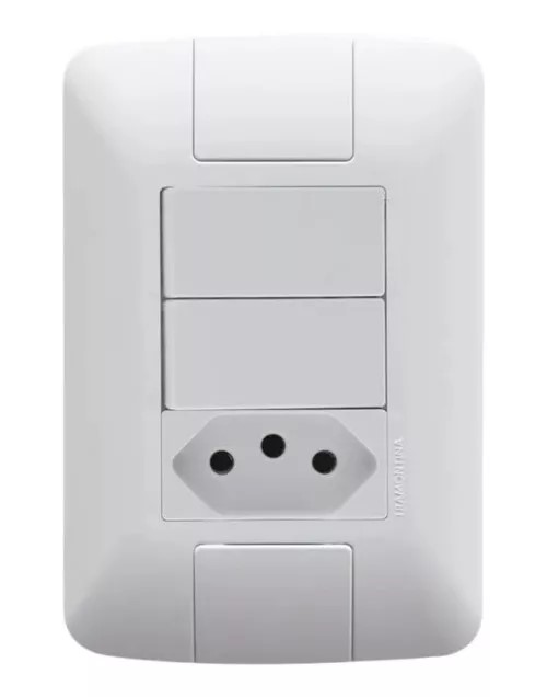 INT 2TS+TOM 2P+T 20A ARIA BR TRAMONTINA