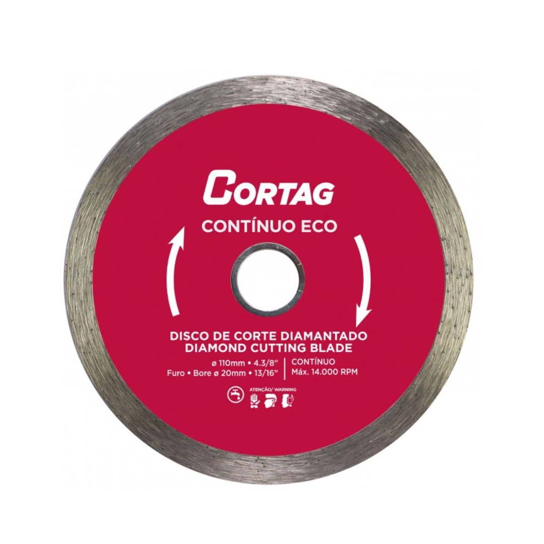 DISCO DIAM CONT ECO 110MM CORTAG