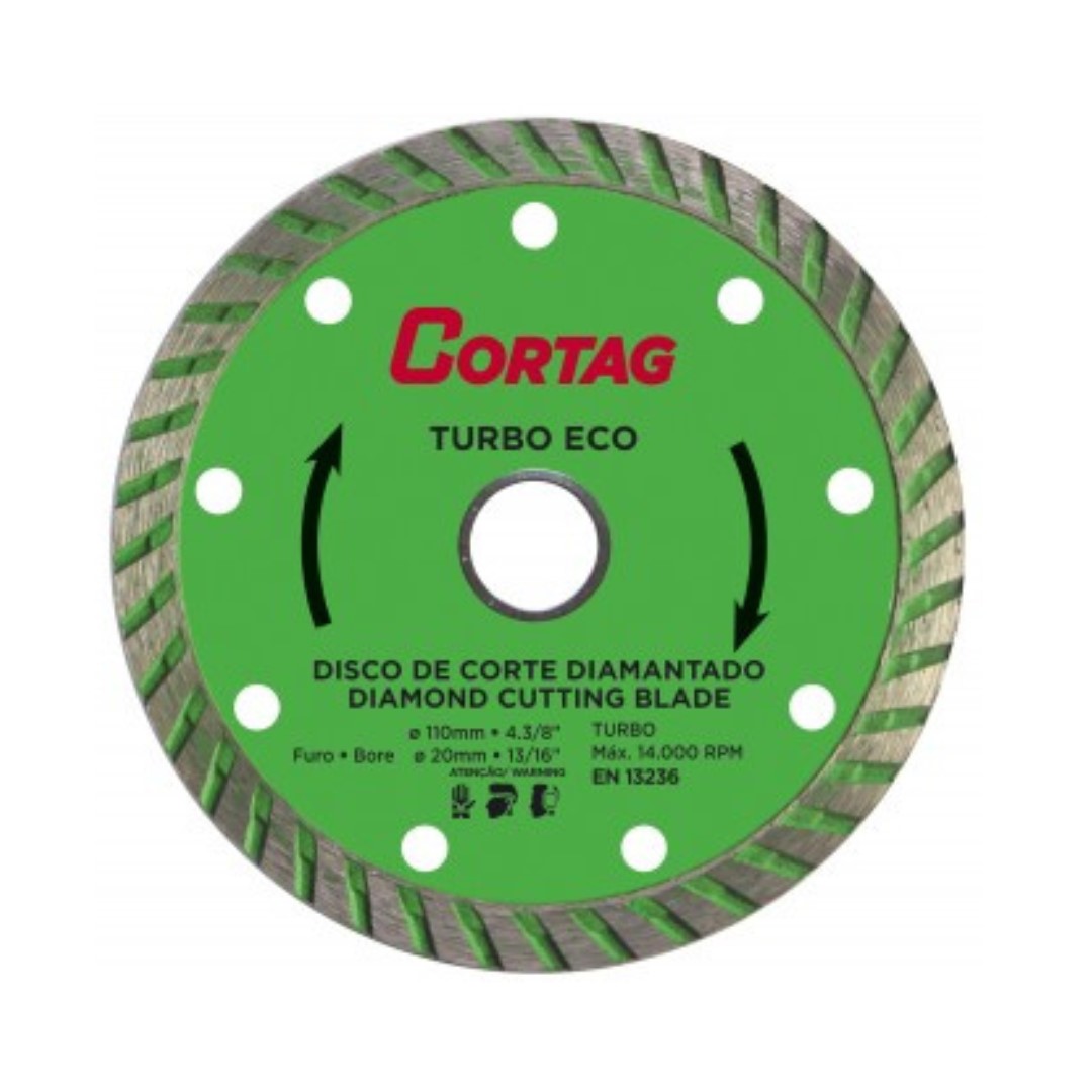 DISCO DIAM TURBO ECO 110MM CORTAG