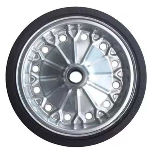 RODA C/ PNEU MACICO METALOSA