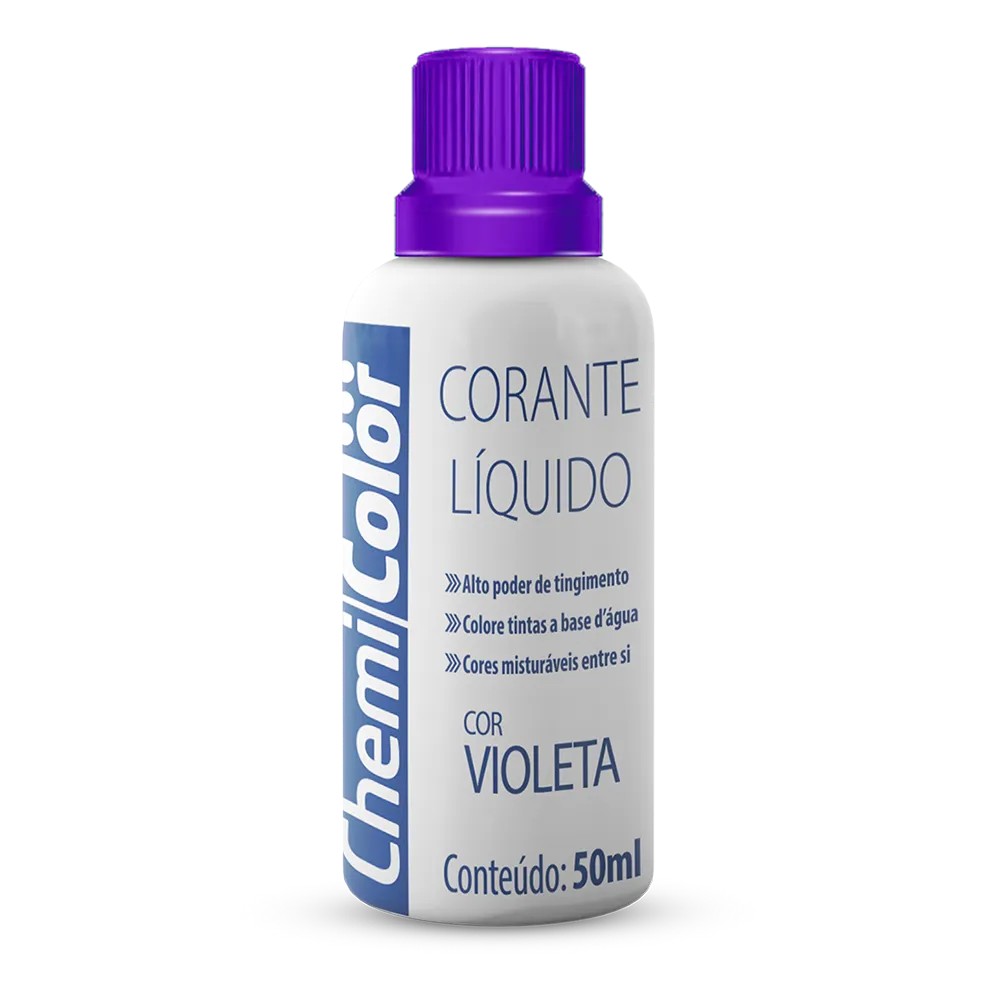 CORANTE LIQUIDO VIOLETA 50ML CHEMICOLOR