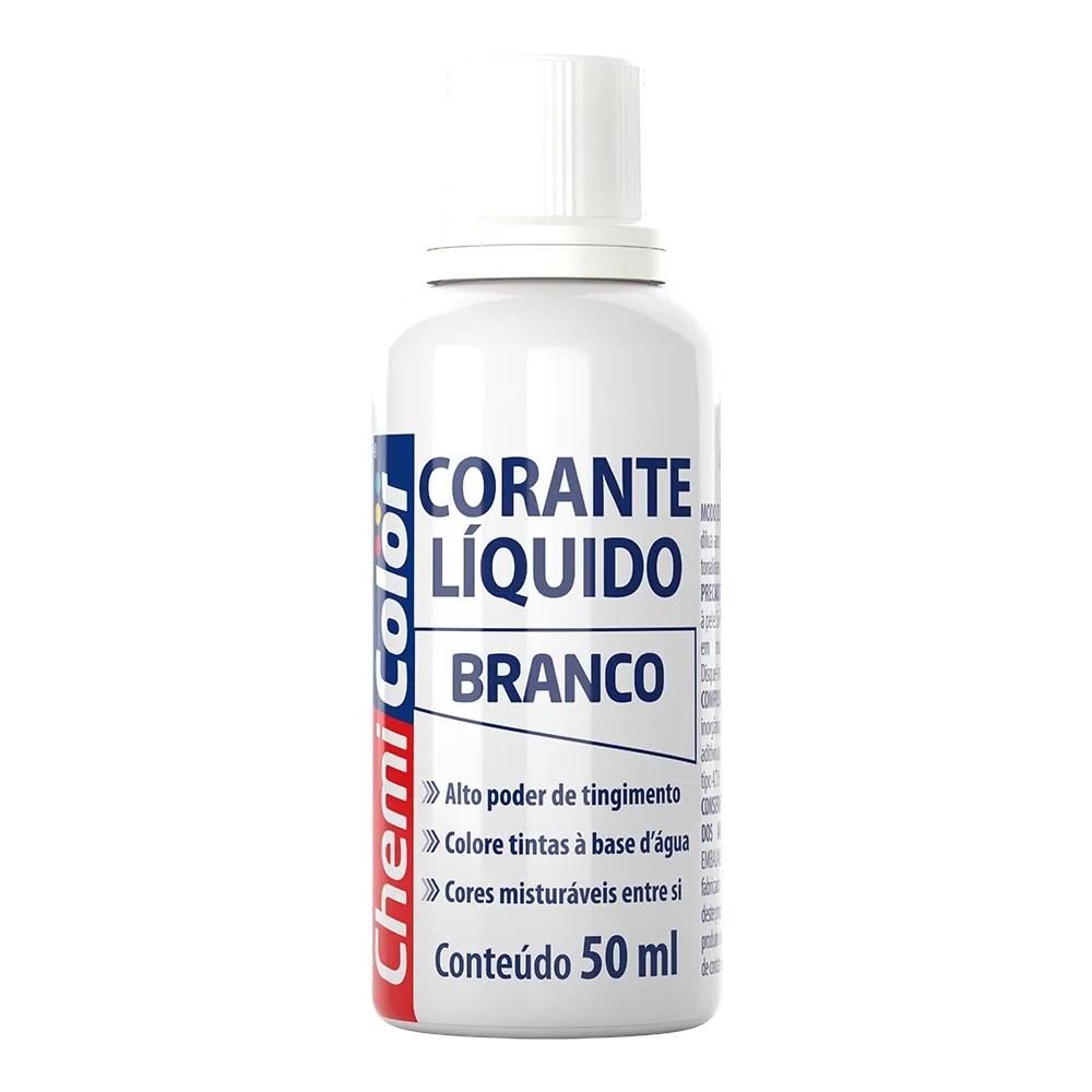 CORANTE LIQUIDO BRANCO 50ML CHEMICOLOR