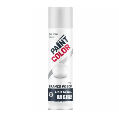 SPRAY 400ML BRANCO BRILHANTE PAINTCOLOR