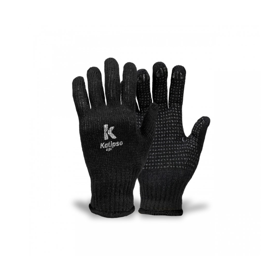 LUVA MALHA PIGMENTADA PT KALIPSO