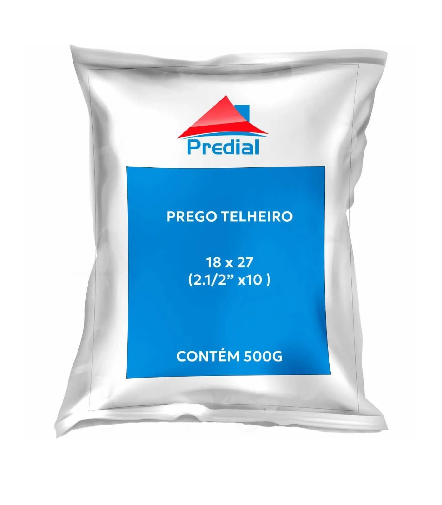 PREGO TELHEIRO 2.1/2X10 500G PREDIAL