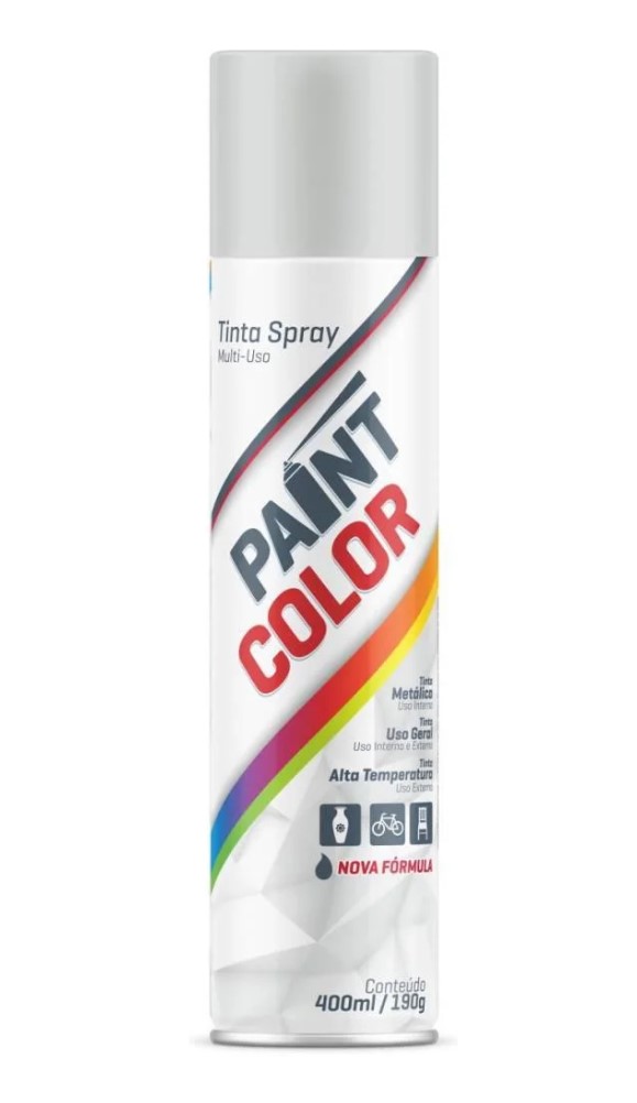 SPRAY 400ML BRANCO FOSCO NOVA PAINTCOLOR