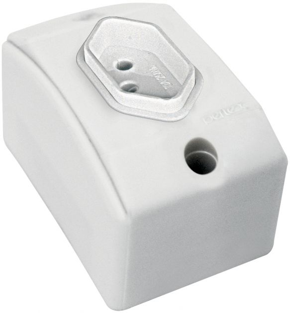 TOM 2P+T SOBREP 20A RETANG BR PERLEX