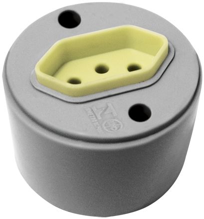 TOM 2P+T SOBREP 20A REDOND CZ PERLEX