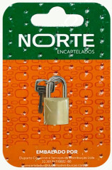 CADEADO 20 mm NORTE
