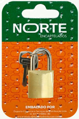 CADEADO 25 mm NORTE