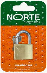 CADEADO 35 mm NORTE