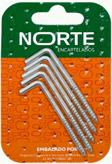 ESCAPULA ZINCADO 4,8X70 C/5 NORTE