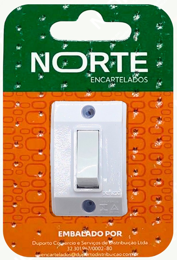 INT 1 TS RETANGULAR SOBREPOR BR NORTE