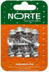 PARAF SEXT FLANG AUTOBR 12X1 C/10 NORTE