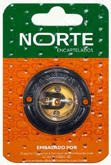 SUPORTE FIXO PRETO E27 NORTE