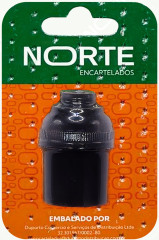 SUPORTE PENDENTE PRETO E27 NORTE
