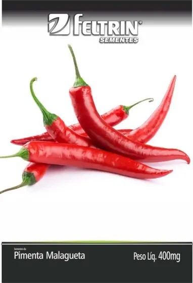 SEMENTE PIMENTA MALAGUETA 400MG