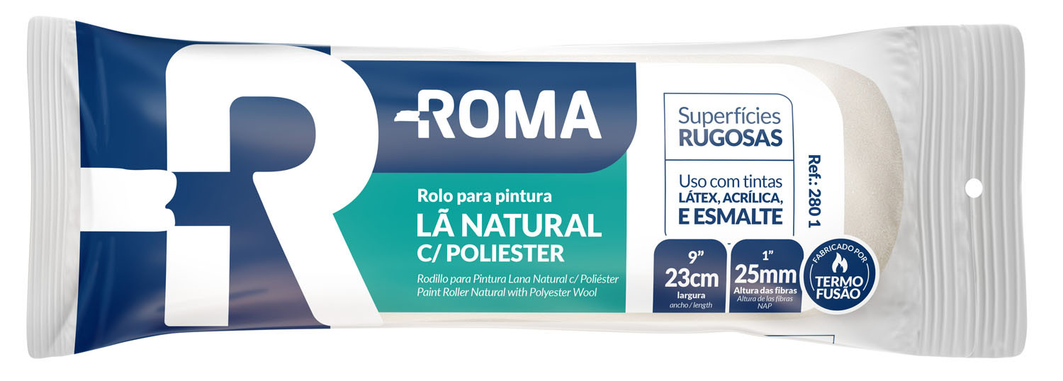ROLO DE LA NATURAL/ POL. 23CM S/C ROMA
