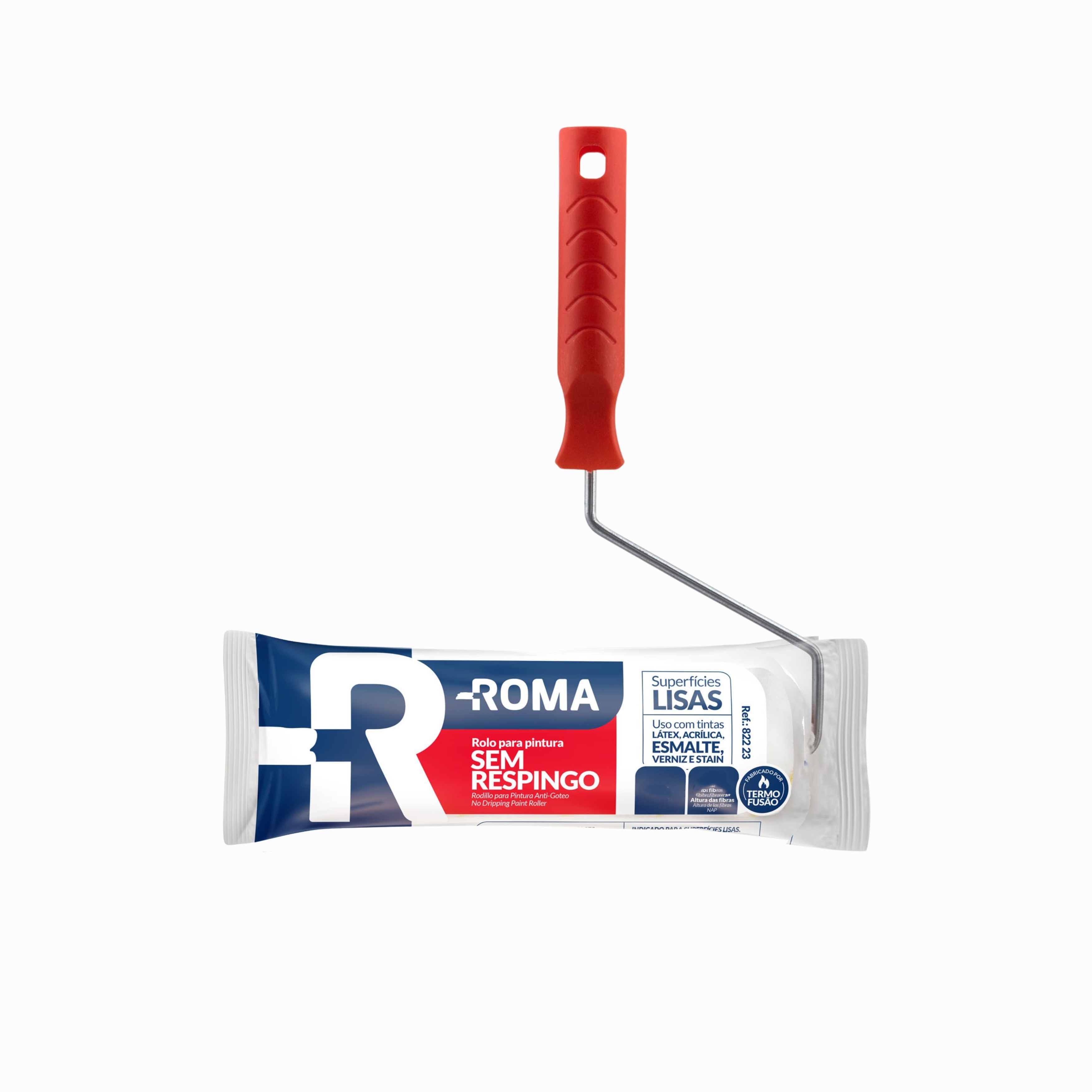 ROLO DE LA S/RESPINGO 15CM C/CABO ROMA