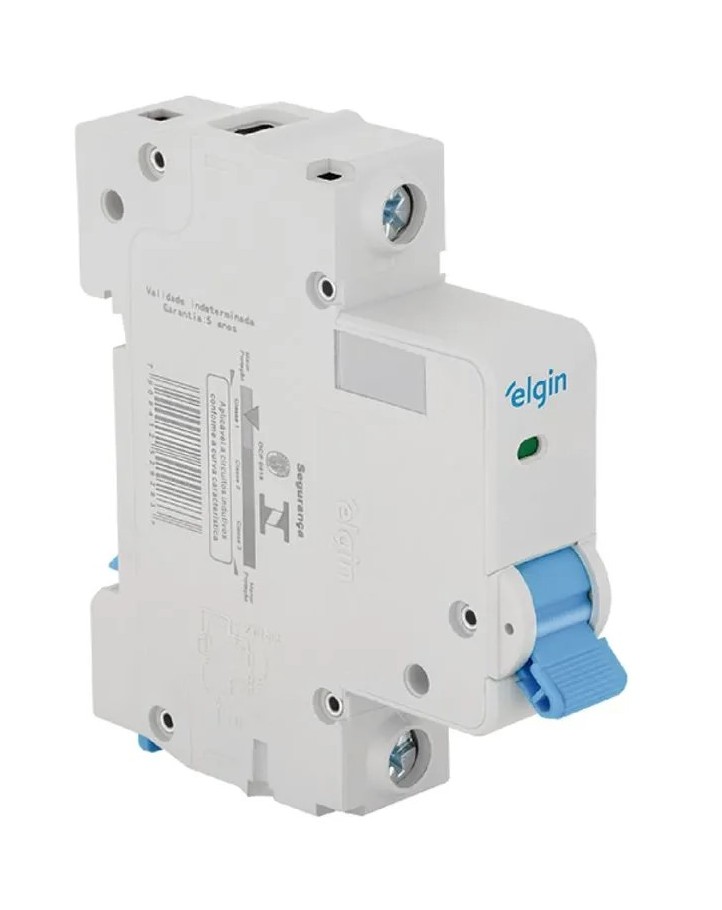 MINI DISJUNTOR ELGIN DEP3-1C6 1P 6A