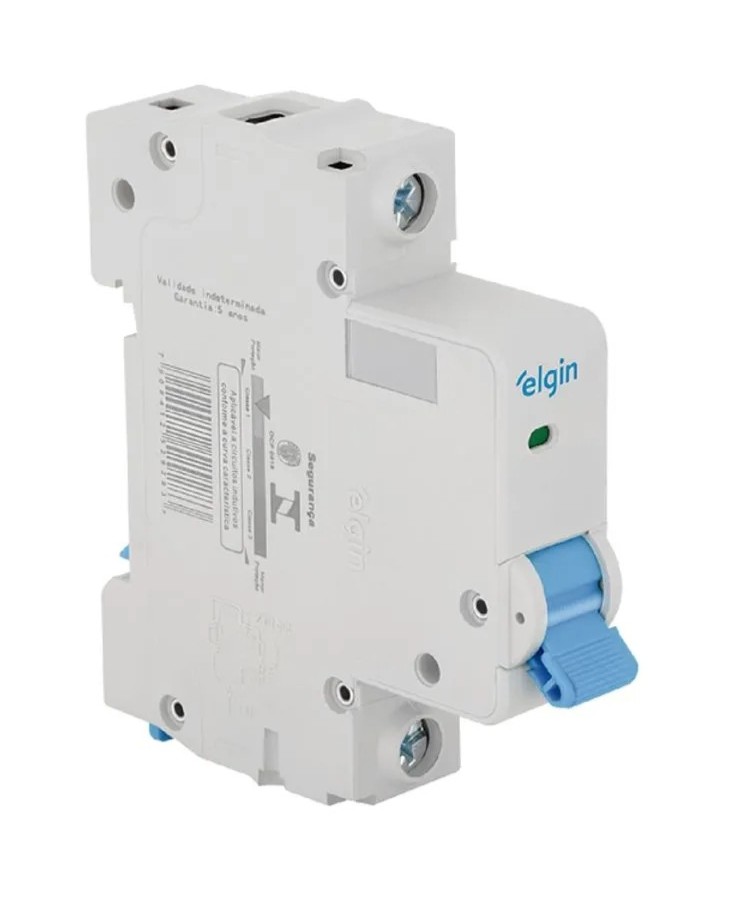 MINI DISJUNTOR ELGIN DEP3-1C10 1P 10A
