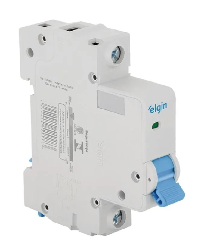 MINI DISJUNTOR ELGIN DEP3-1C20 1P 20A