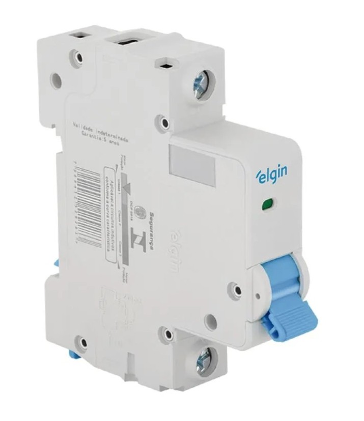 MINI DISJUNTOR ELGIN DEP3-1C63 1P 63A