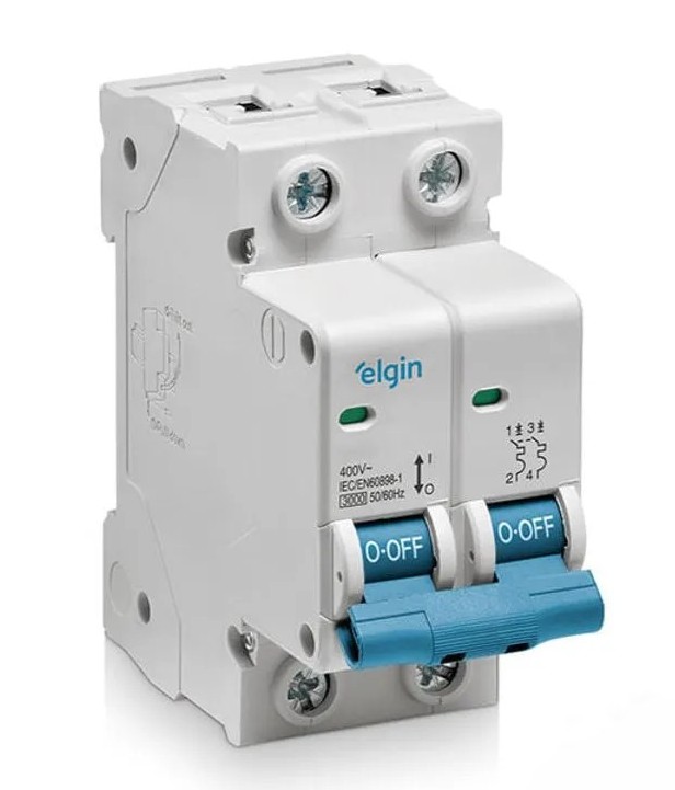 MINI DISJUNTOR ELGIN DEP3-2C20 2P 20A