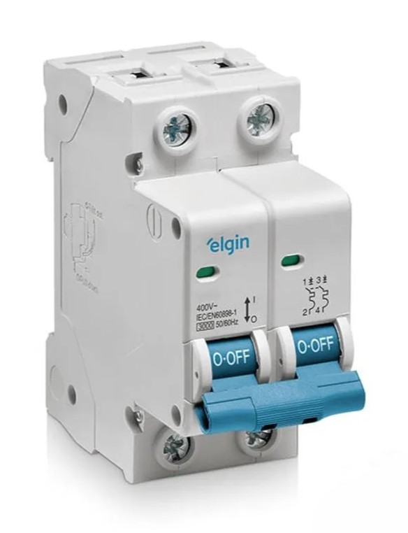 MINI DISJUNTOR ELGIN DEP3-2C40 2P 40A
