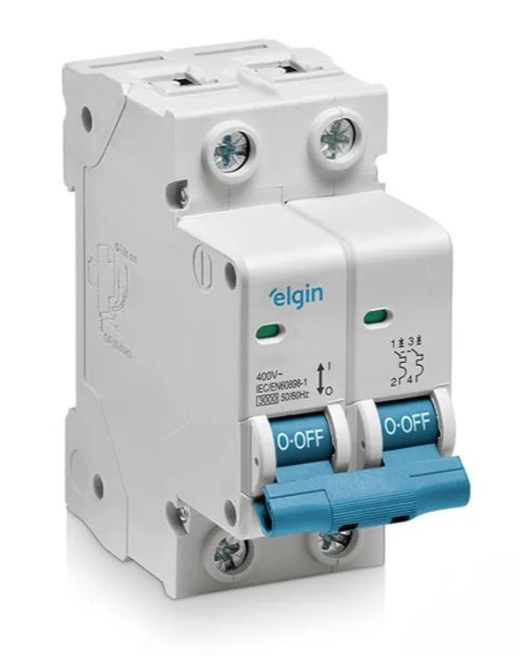 MINI DISJUNTOR ELGIN DEP3-2C63 2P 63A