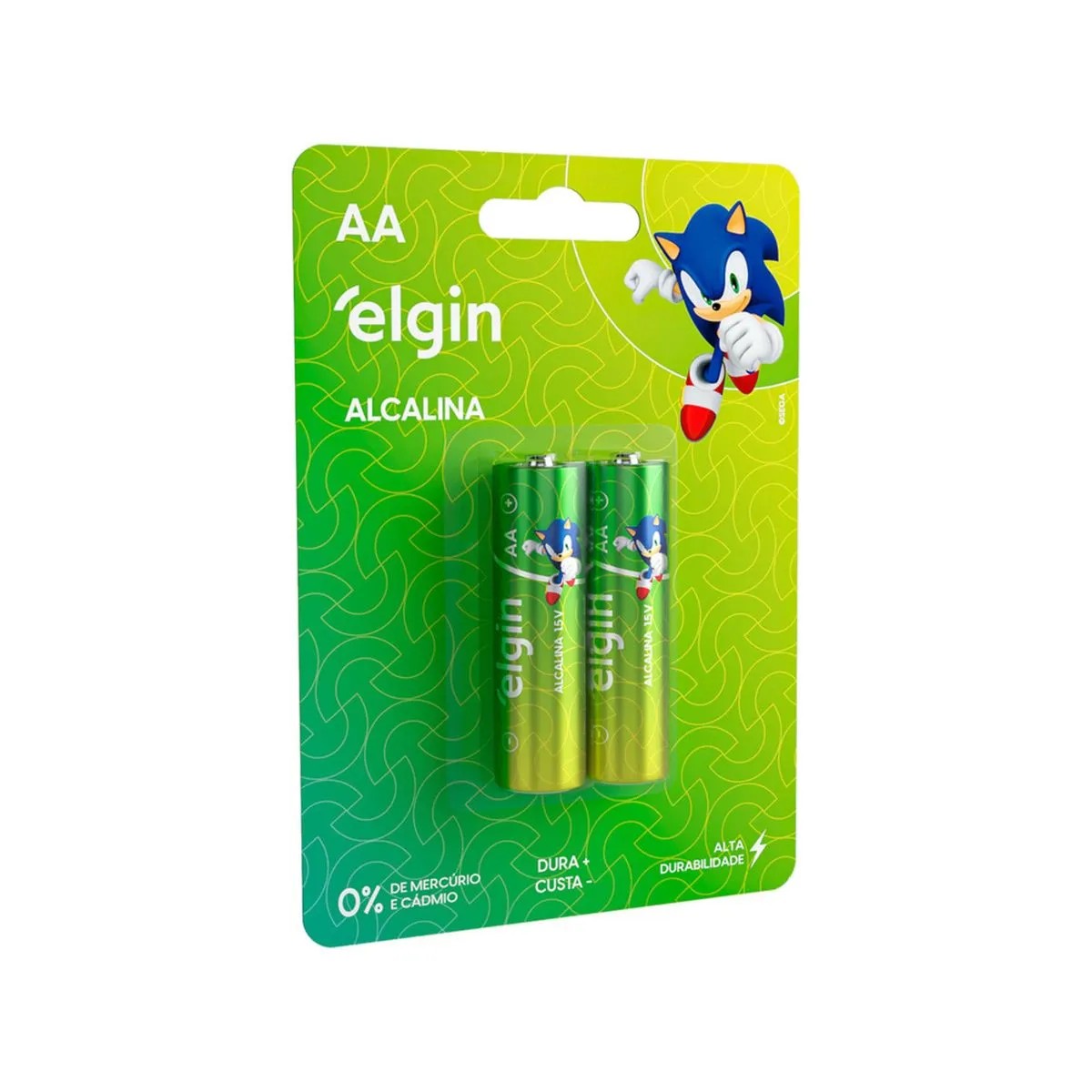 PILHA ALCALINA AA BLISTER C/2 PC ELGIN