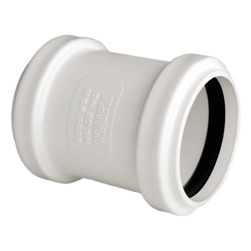 LUVA CORRER TUBO ESGOTO 100mm PLASTILIT