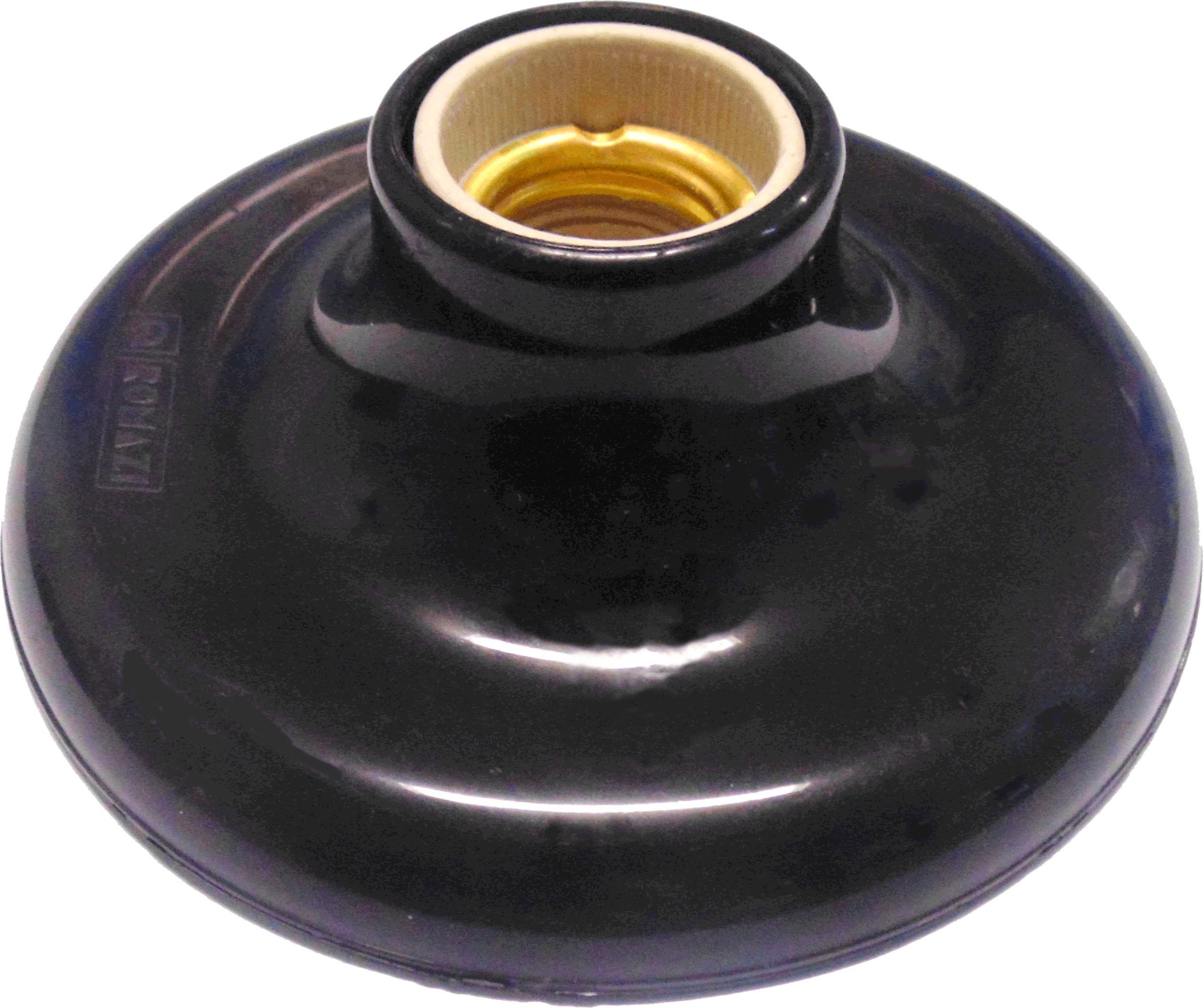 PLAFON P/ LAMP ELET 100W PT