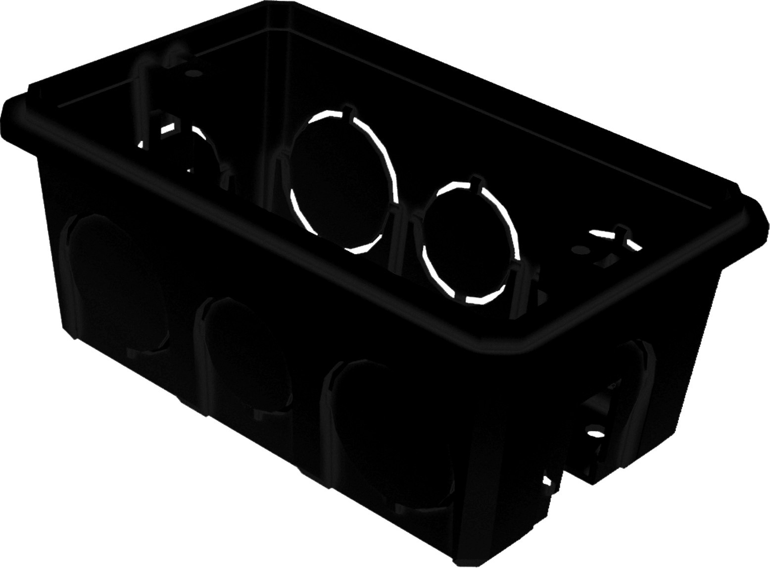 CX PLASTICA 4X2 PRETA C/20 ROMAZZI